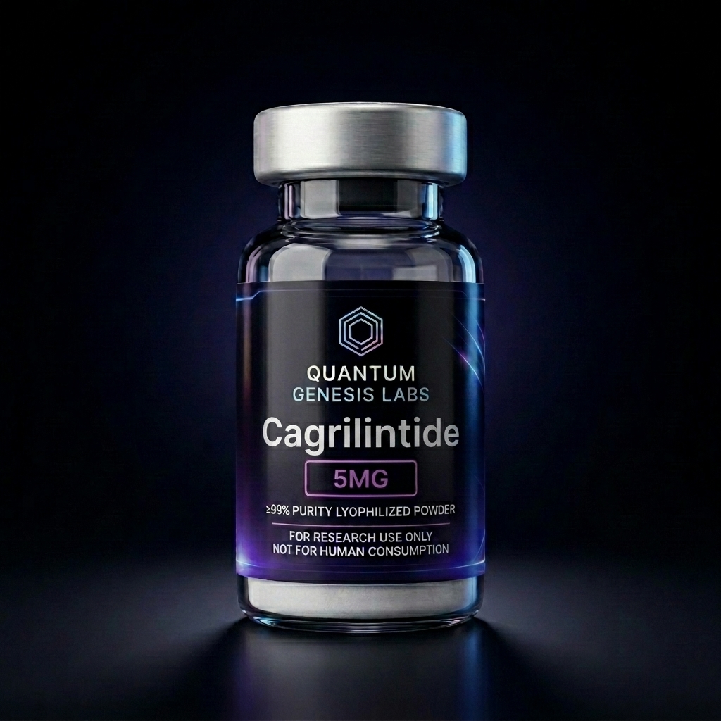 Cagrilintide 5MG / vial — premium research peptide vial by Quantum Genesis Labs